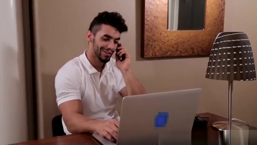 Owen Michaels getting fucked by Arad on the massage table