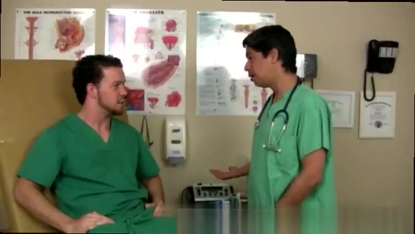 Gay doctor exam suck Today I decided to give Doctor Nick some training