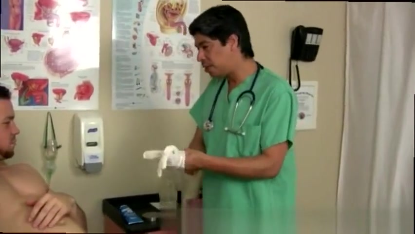 Gay doctor exam suck Today I decided to give Doctor Nick some training