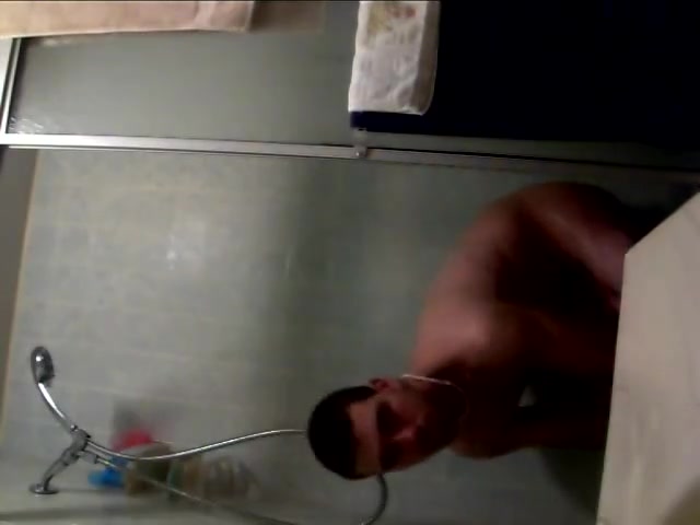 Taking shower