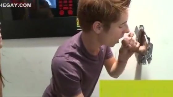 Gay gloryhole tricked straighty