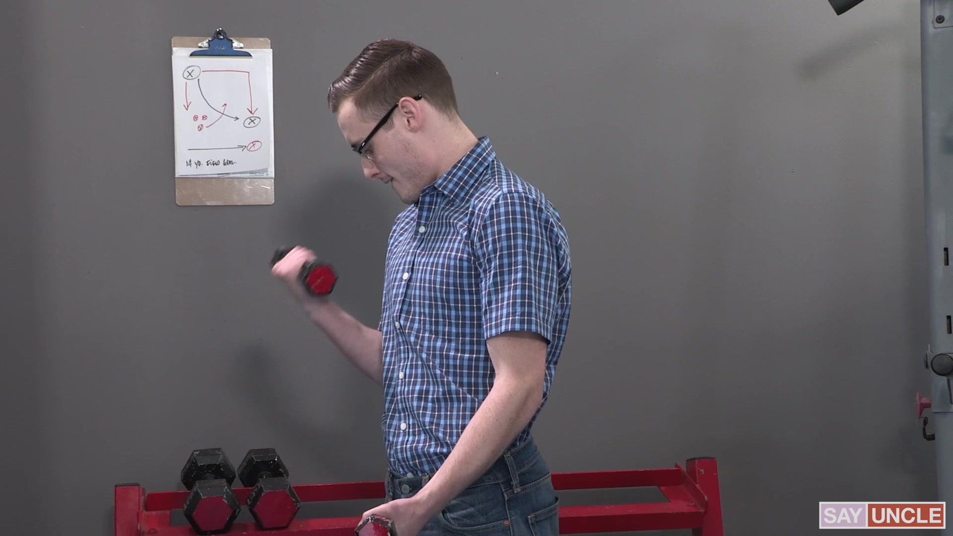 Workout Lessons with my Stepbro - Josh Cannon, Michael Del Ray