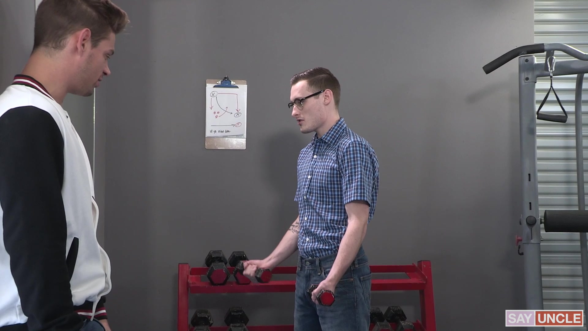 Workout Lessons with my Stepbro - Josh Cannon, Michael Del Ray