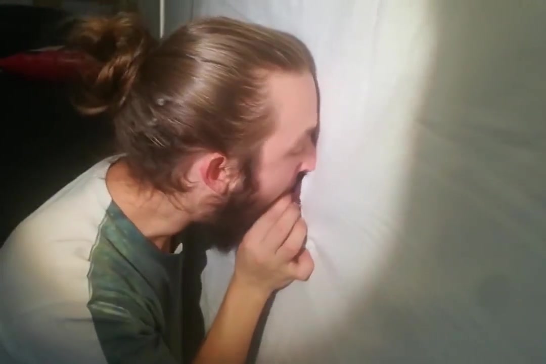 Homemade POV gloryhole deepthroat and cum in my mouth