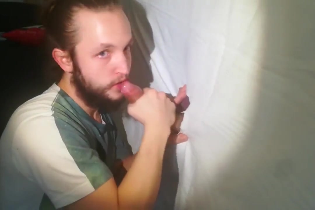 Homemade POV gloryhole deepthroat and cum in my mouth