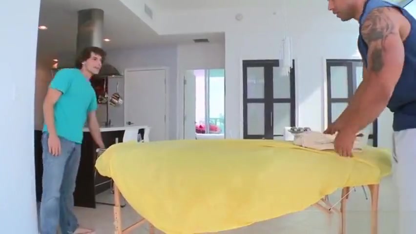 Hot gay anal and massage