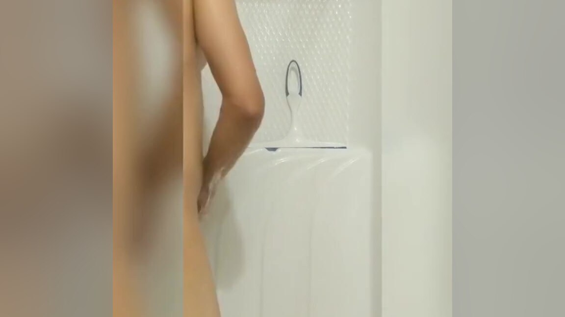 full exposed exhibitionist shower public