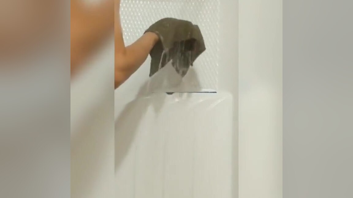 full exposed exhibitionist shower public