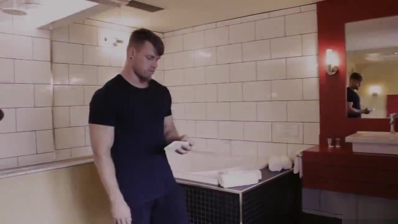 Brad hot shower