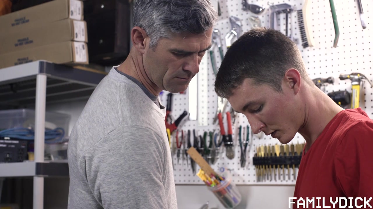 Tough Love For His Little Boy Chp 1: Step dad's Tool Bench - Jacob Armstrong - Step dad, Austin Armstrong - Step son, Doctor - Dr Wolf