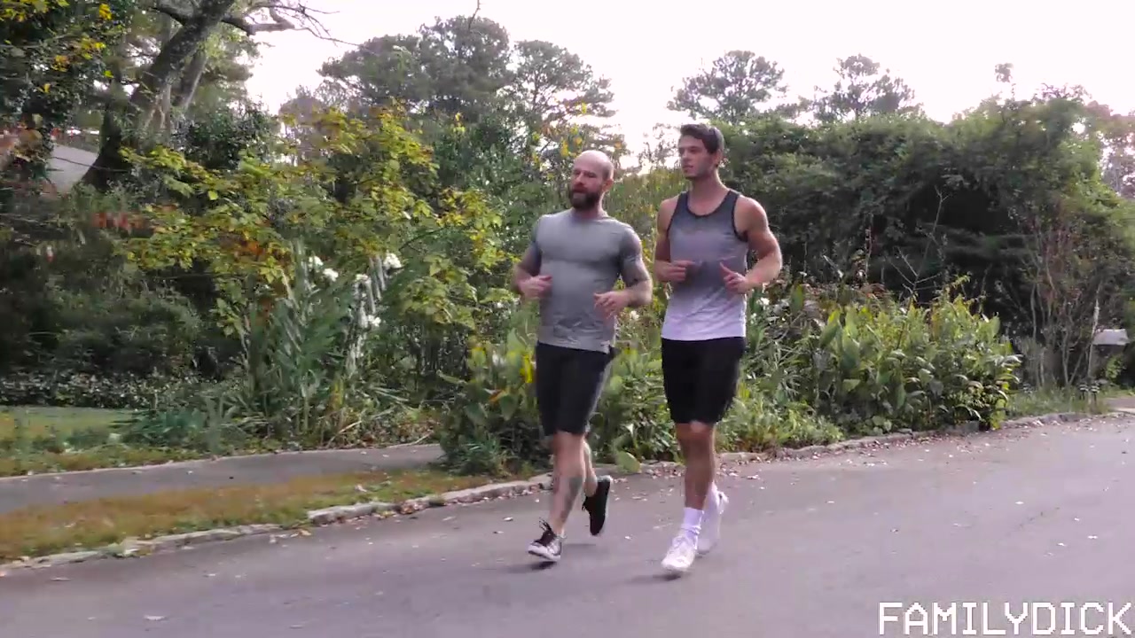 Step father Step son Workout - David - Step dad, John - Step son
