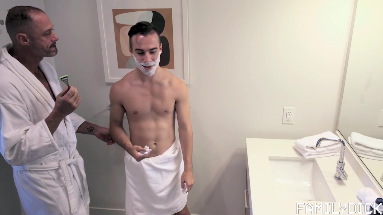 Stepdad's Boyfriend Chapter 2: A Closer Shave - George Williams - Stepdad, Ethan Williams - Stepson