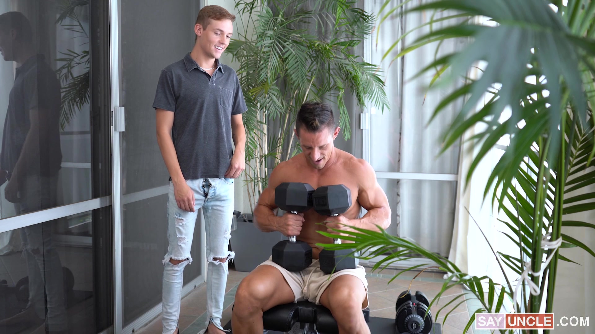 Workout on the Balcony - Jack Bailey, Jax Thirio