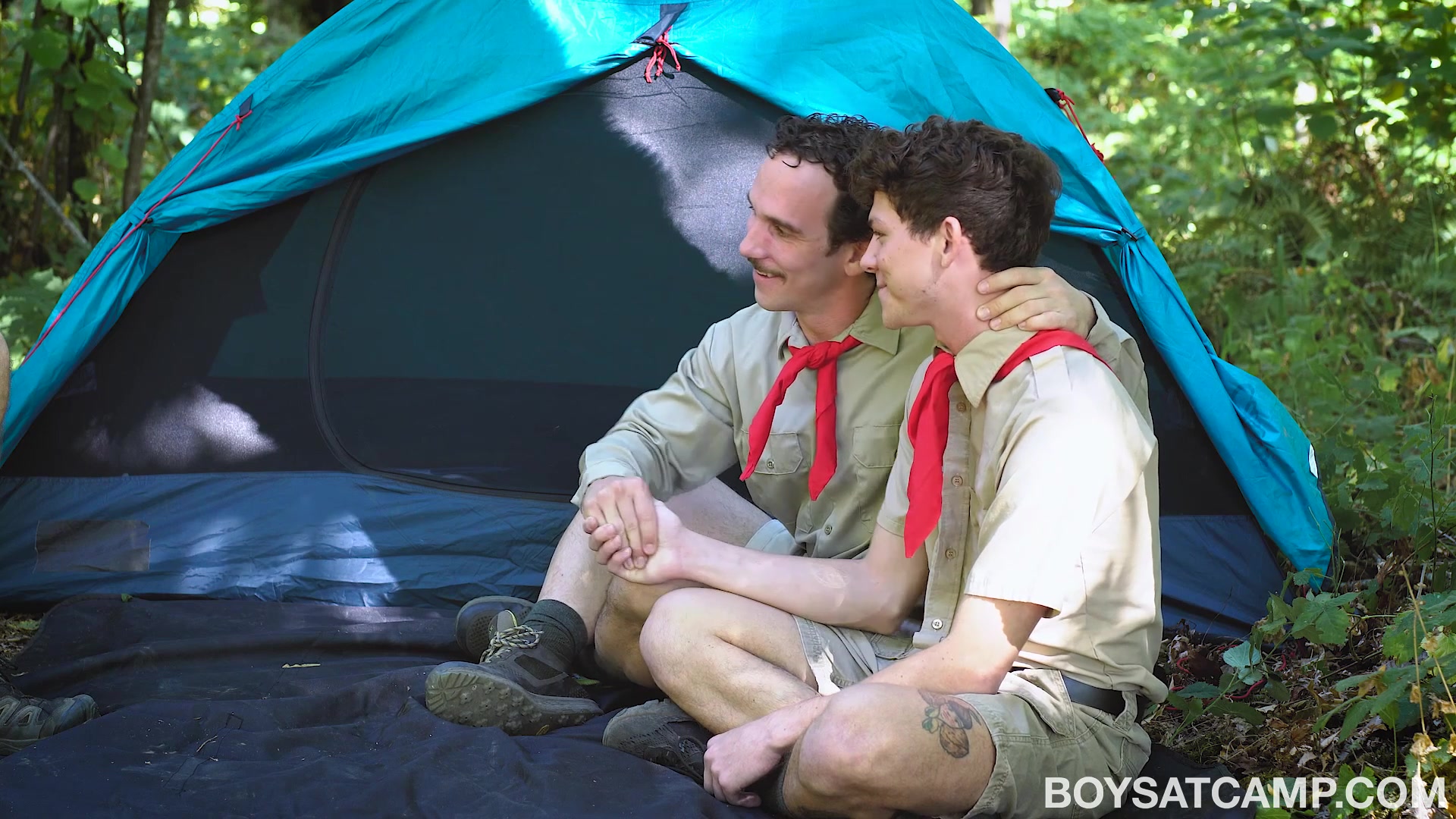 Encouraged at the Campsite Colton McKeon, Greg McKeon, Grey Gold