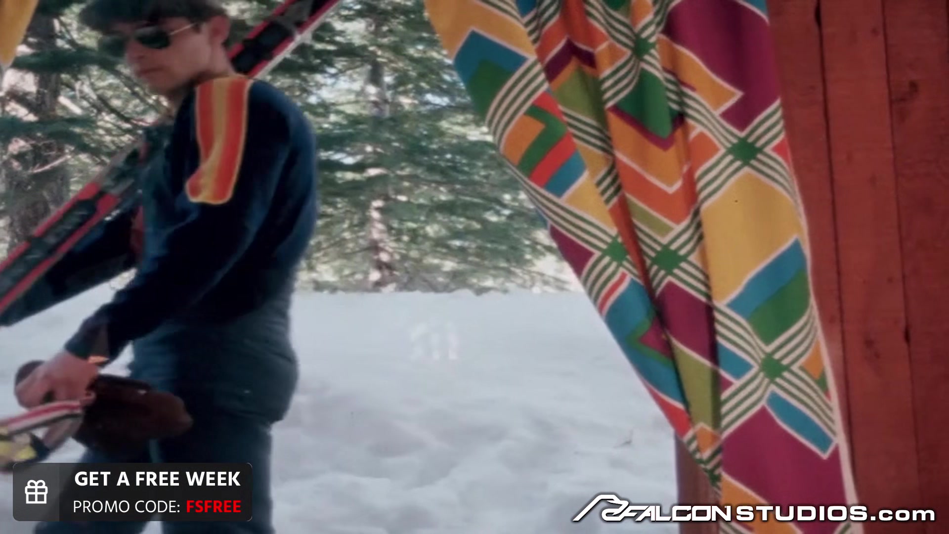 Vintage Hairy Hunks Fucking Hard At Ski Resort