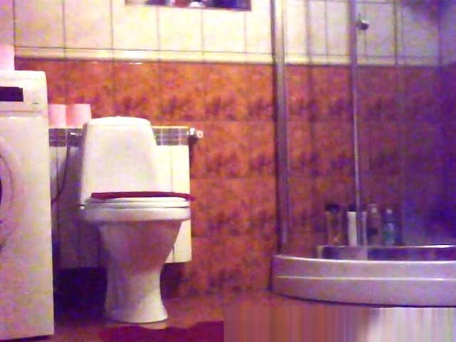 Solo boy in shower