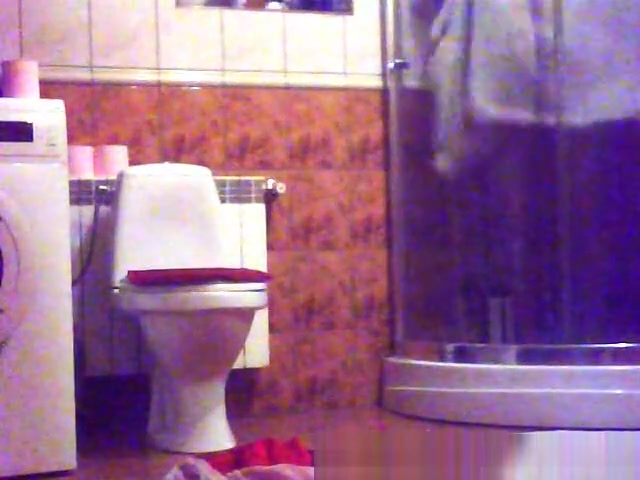 Solo boy in shower