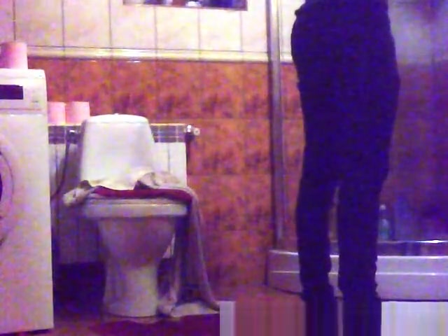 Solo boy in shower