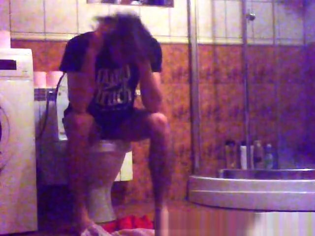 Solo boy in shower