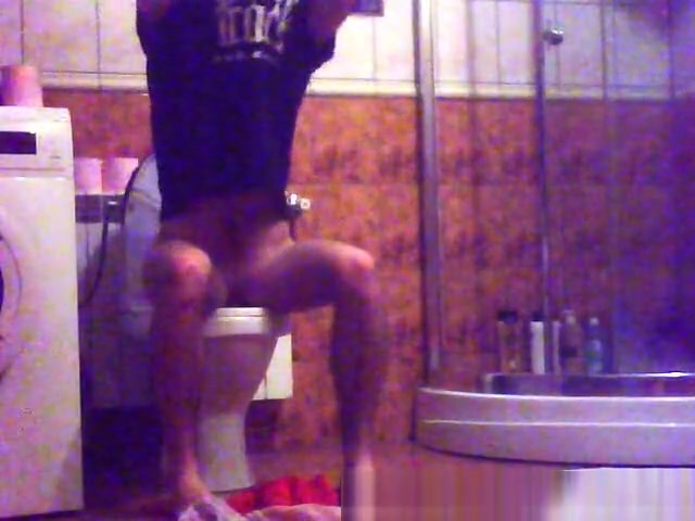 Solo boy in shower