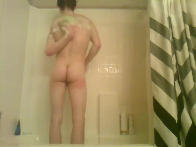 Me showering