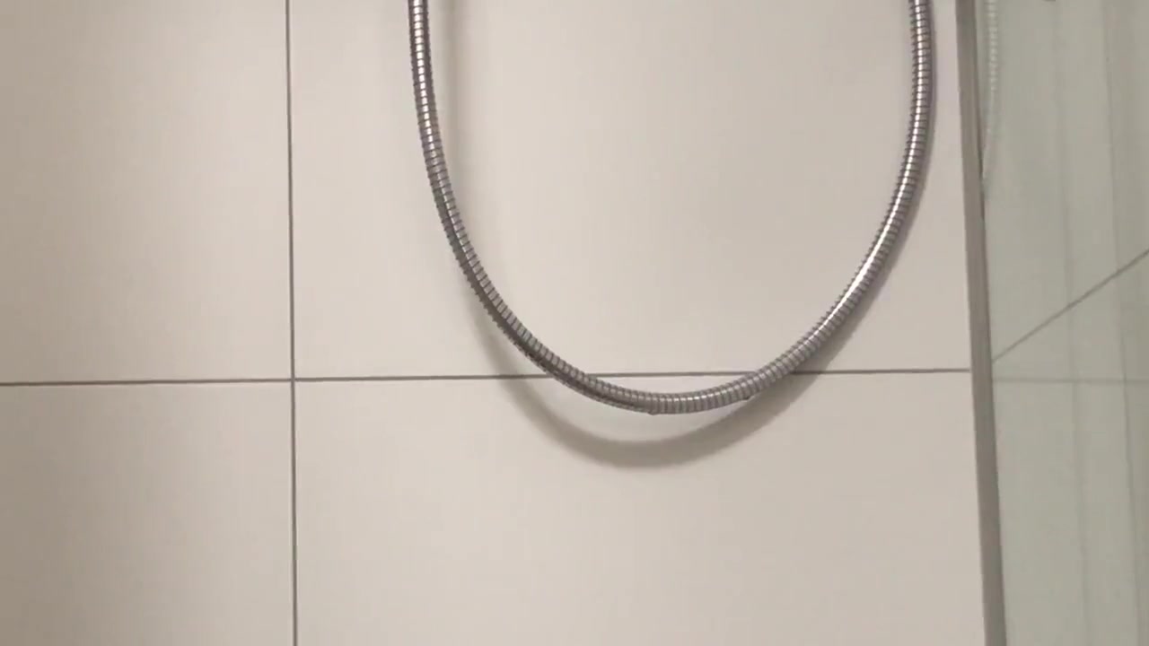 Jerking off in the shower