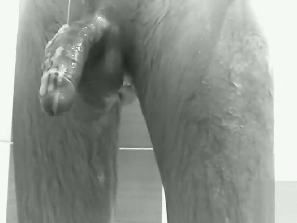 In the shower in the style of Tarkovsky