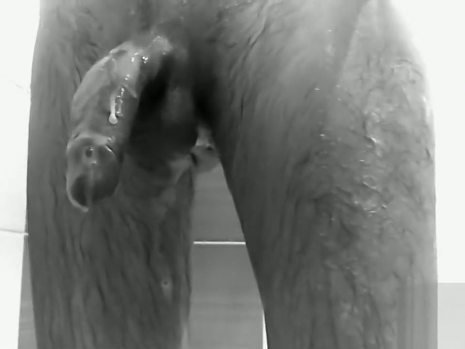 In the shower in the style of Tarkovsky