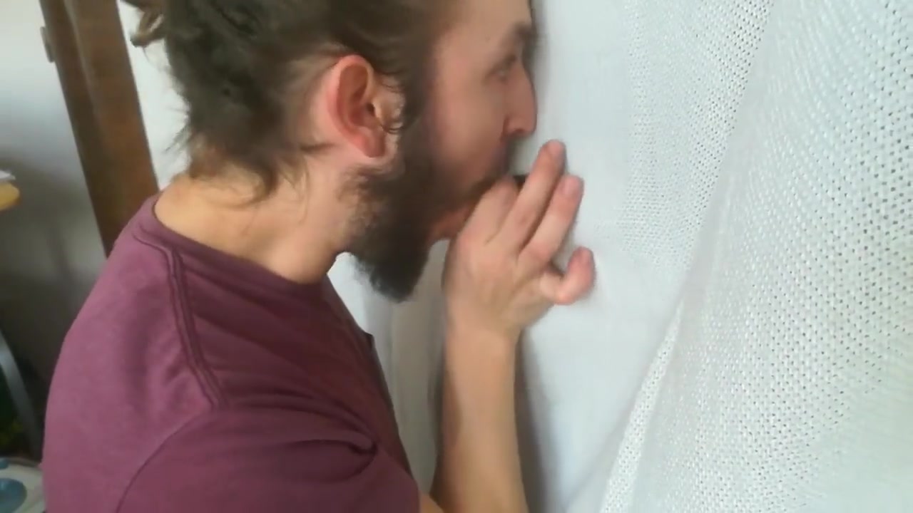 Homemade POV gloryhole cum in mouth