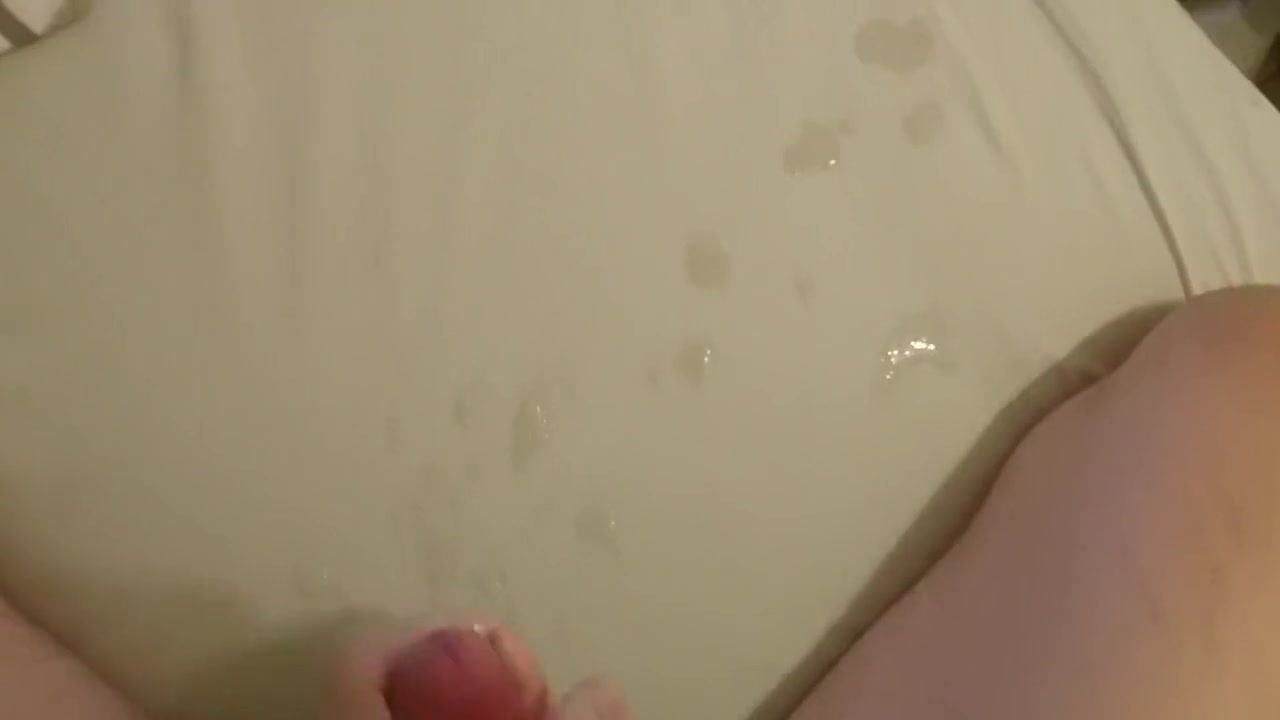 Huge POV cumshot after 2 hours of blue balls because of failed date