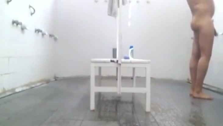 Spying On a Hung Guy in The Gym Showers