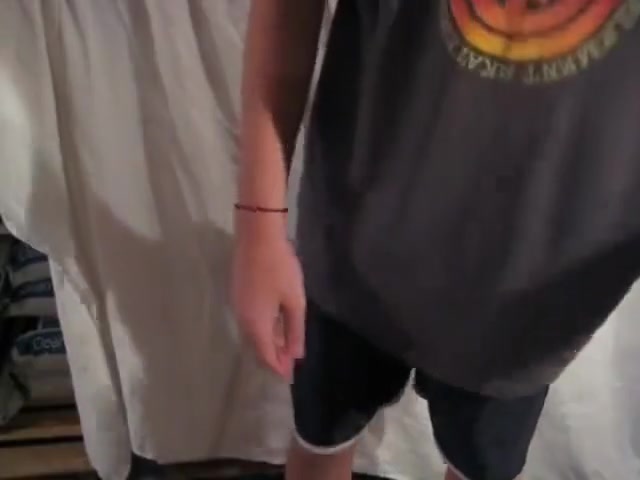 kinky boy inserts hot dog