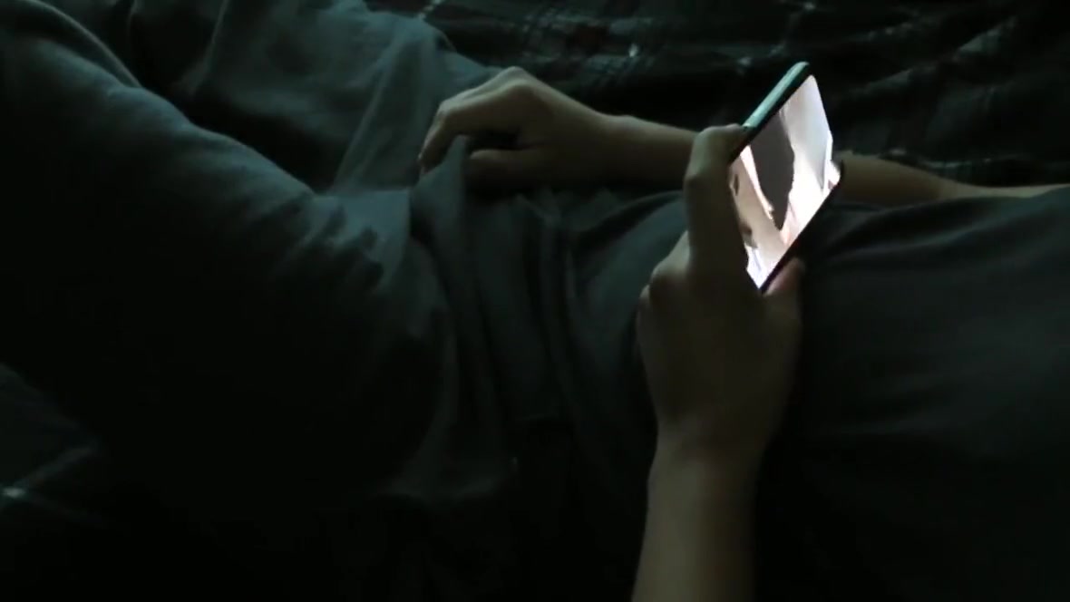 Horny Guy Watching Taboo Porn Before Work