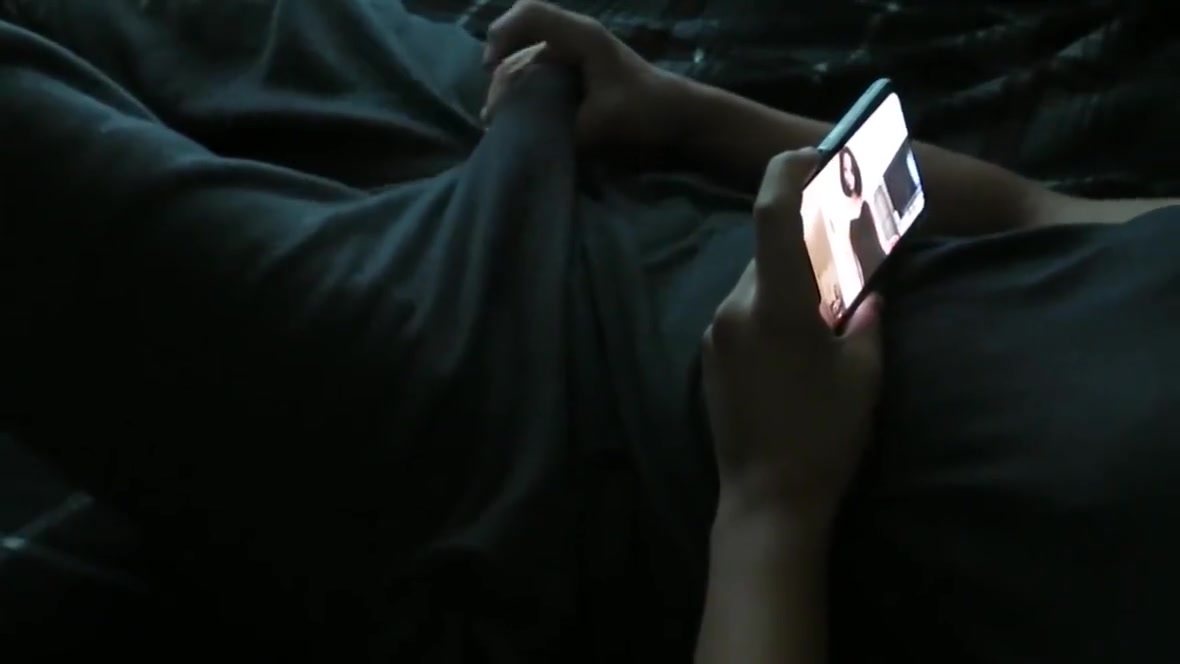 Horny Guy Watching Taboo Porn Before Work