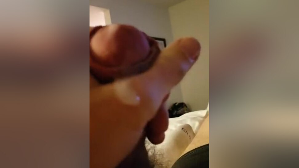 Stroking My Big Cock POV With Nice Big Cumshot