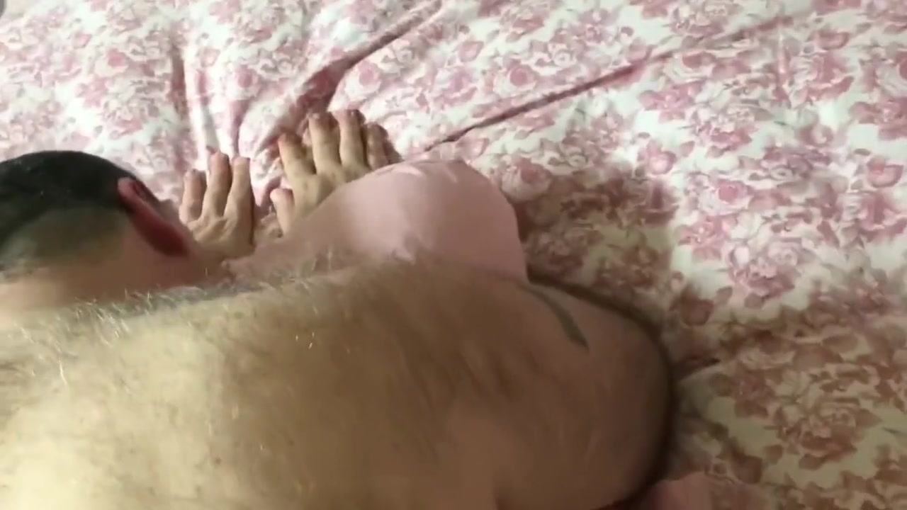 Beatiful Big Step daddy Bear Fucked from Behind