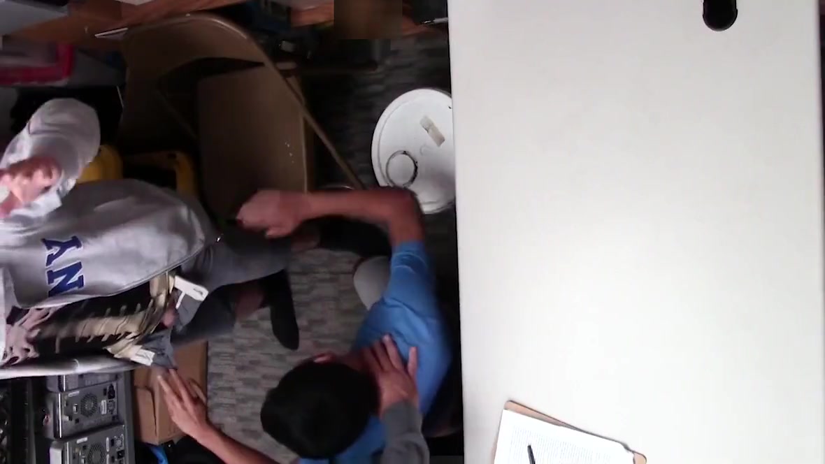 YoungPerps - Masked Perp gets fucked raw in tag team