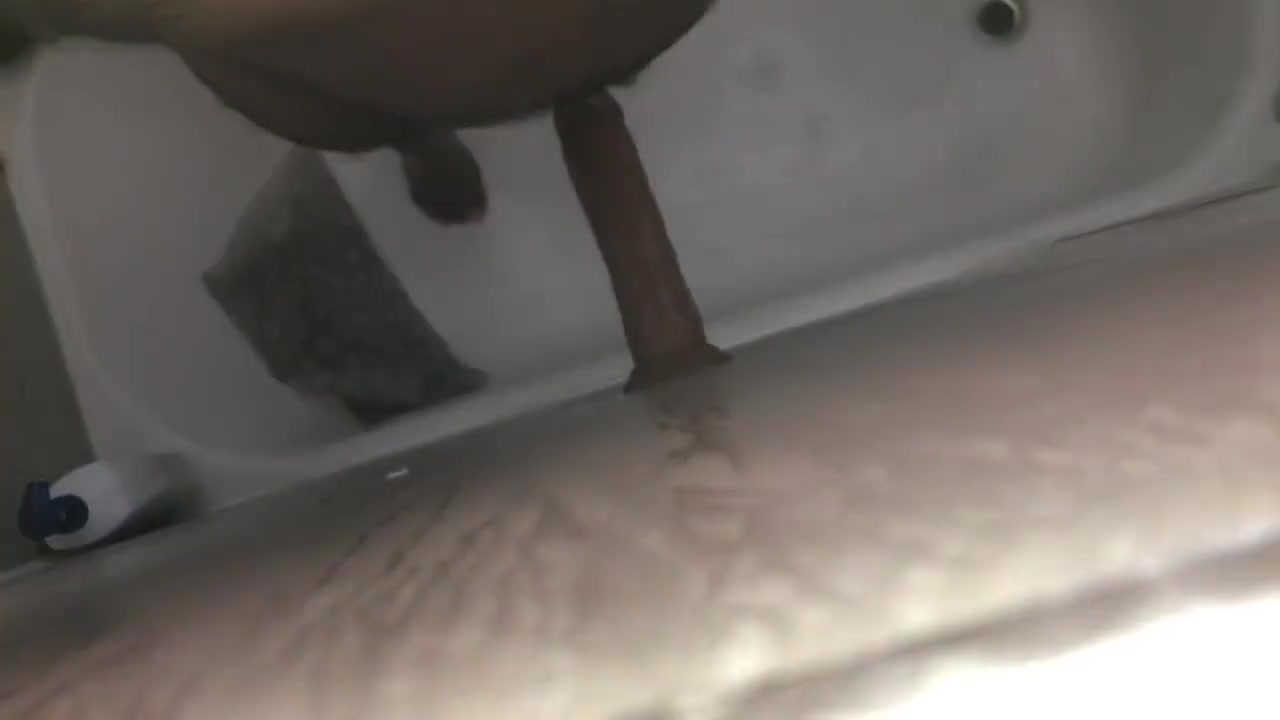 Dildo in shower