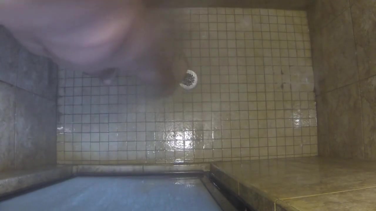 Jacking off cum in shower!