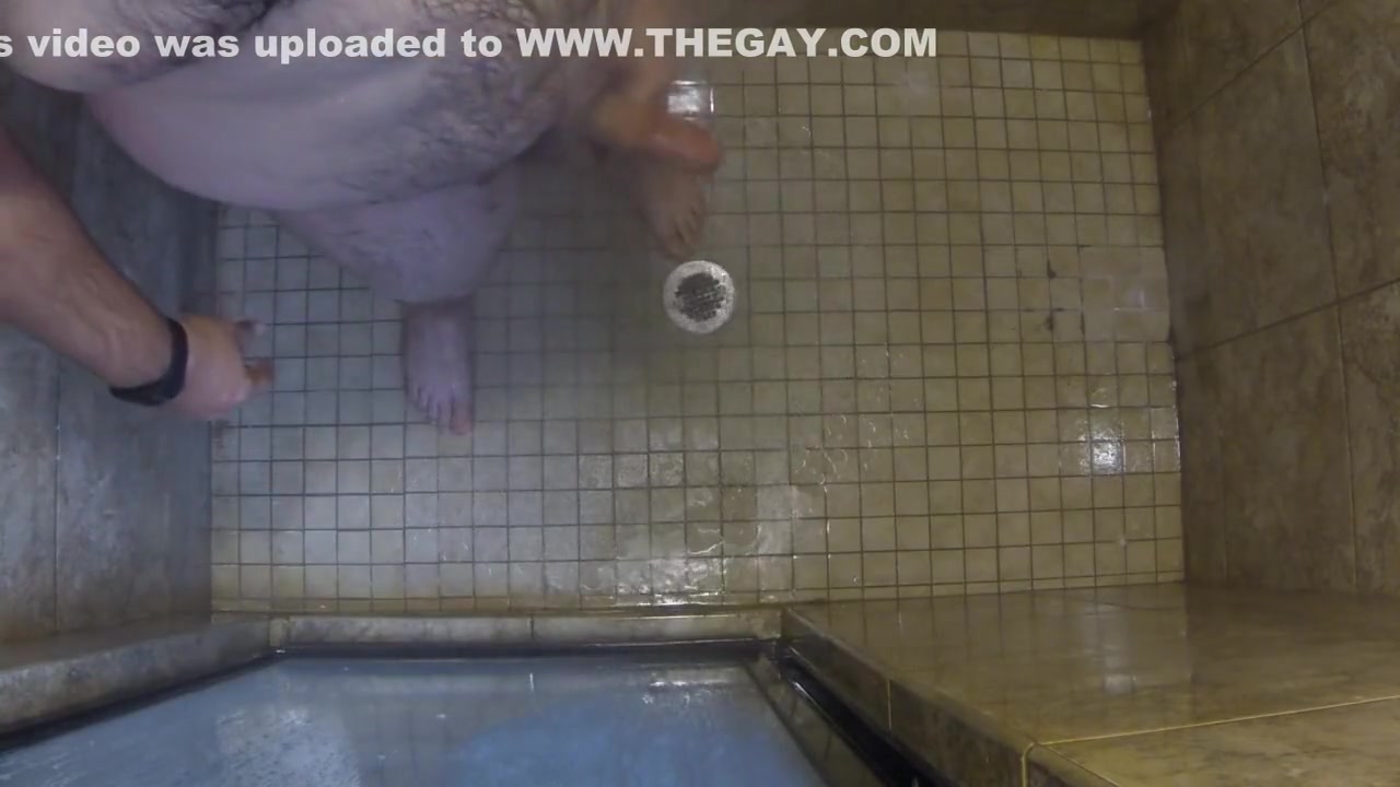 Jacking off cum in shower!