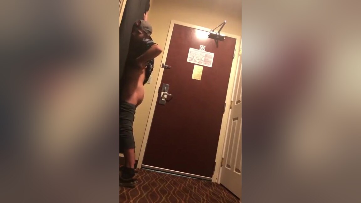 Straight Guy Tricked at Hotel Gloryhole