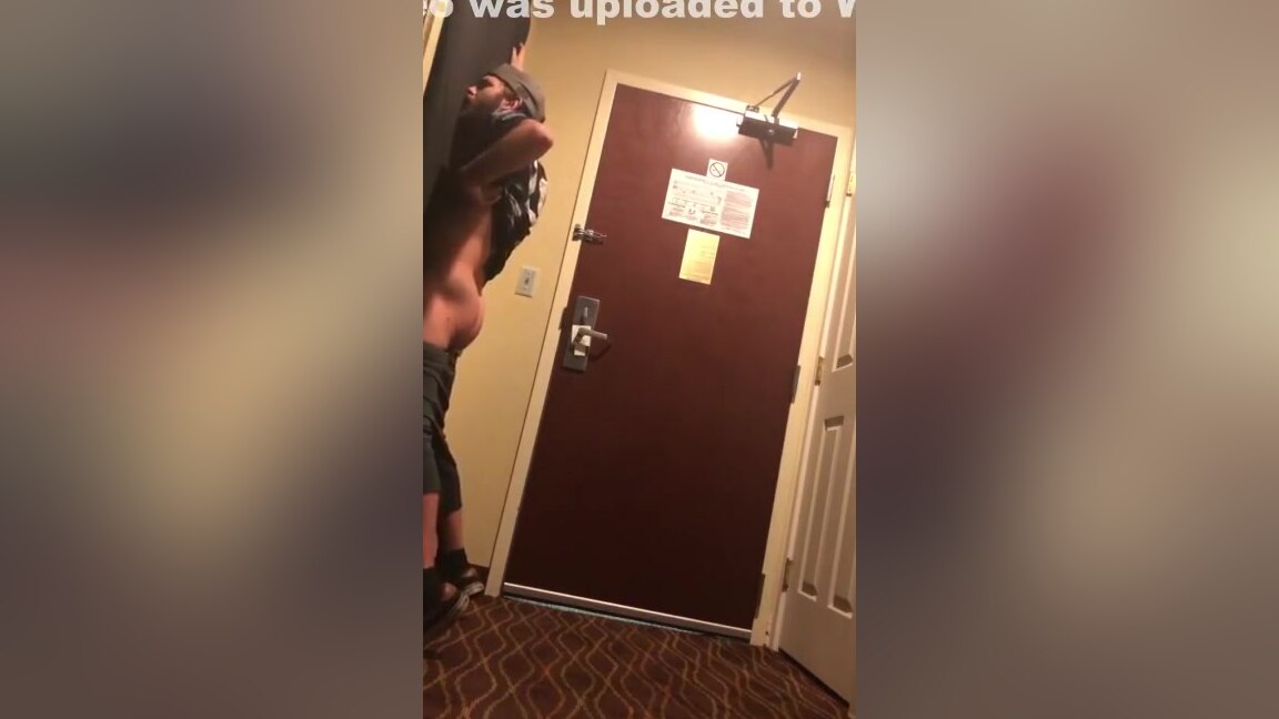 Straight Guy Tricked at Hotel Gloryhole
