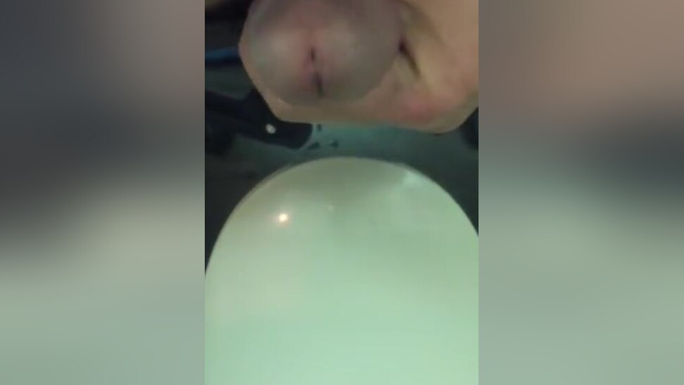 Airplane Jerk Off + POV Cum Shot + Masturbating on the Plane + Shaved Cock