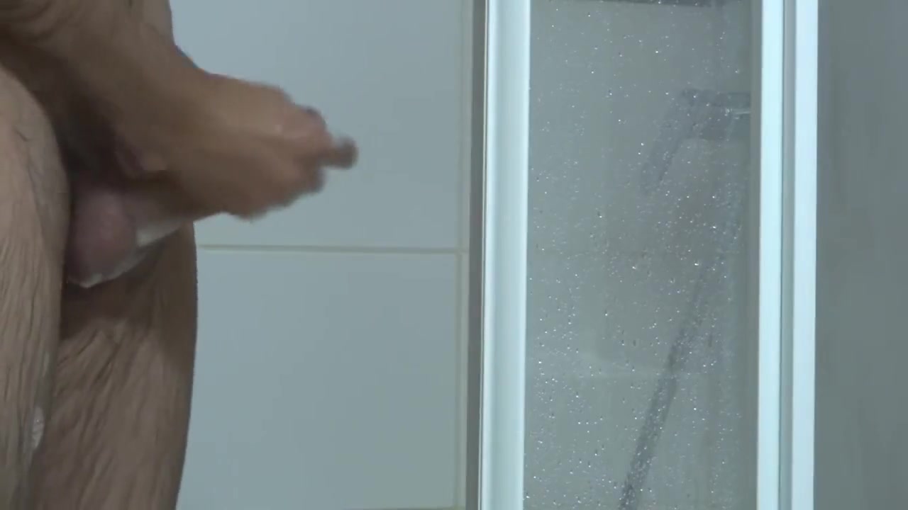 Taking care of my dick under the shower