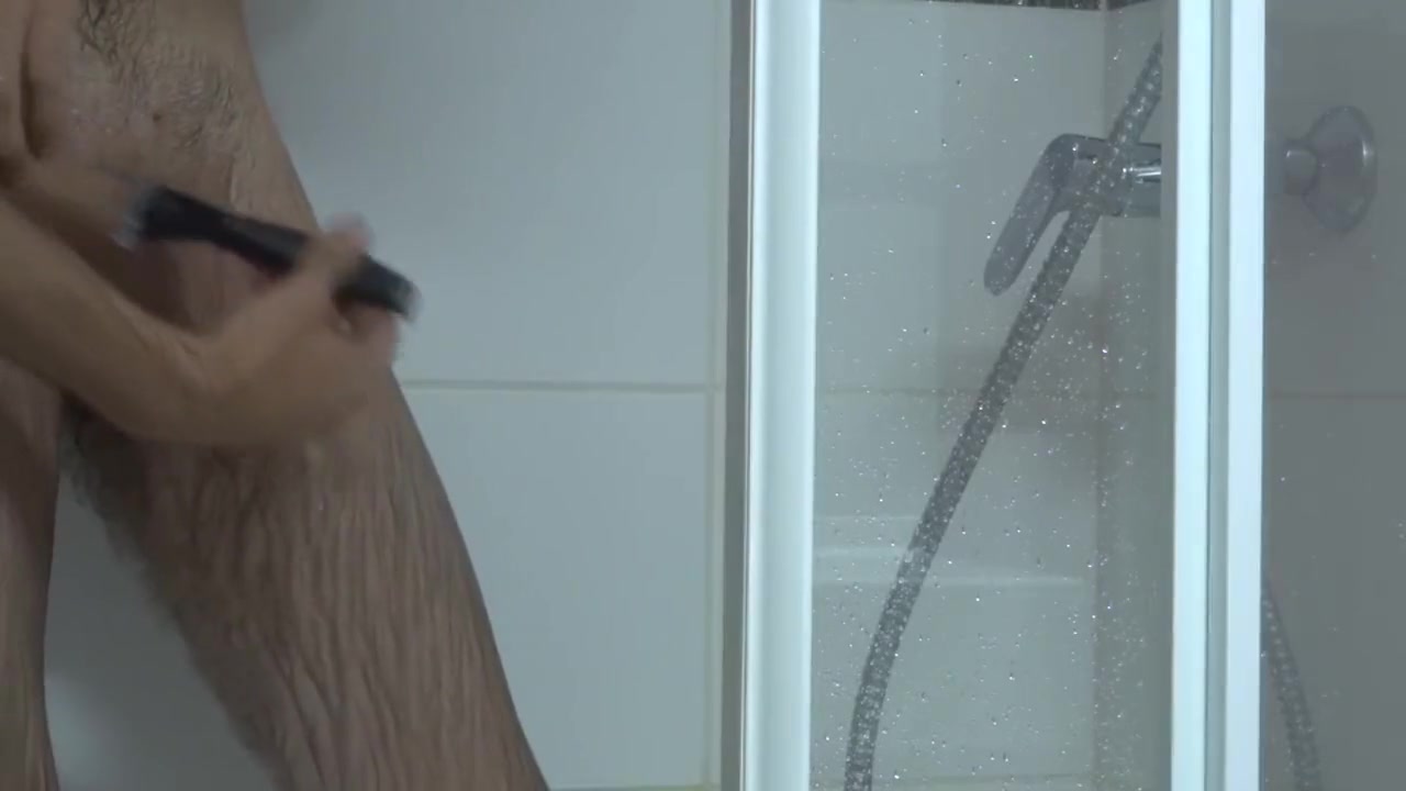 Taking care of my dick under the shower