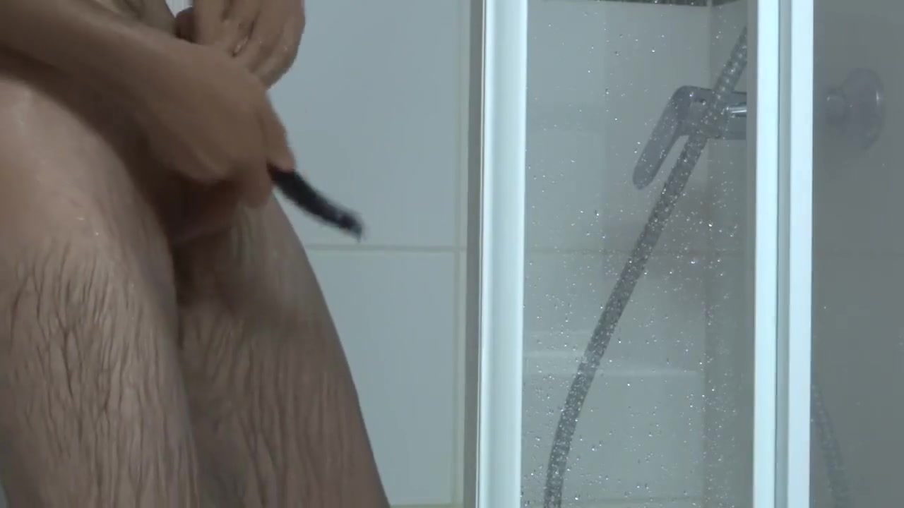 Taking care of my dick under the shower
