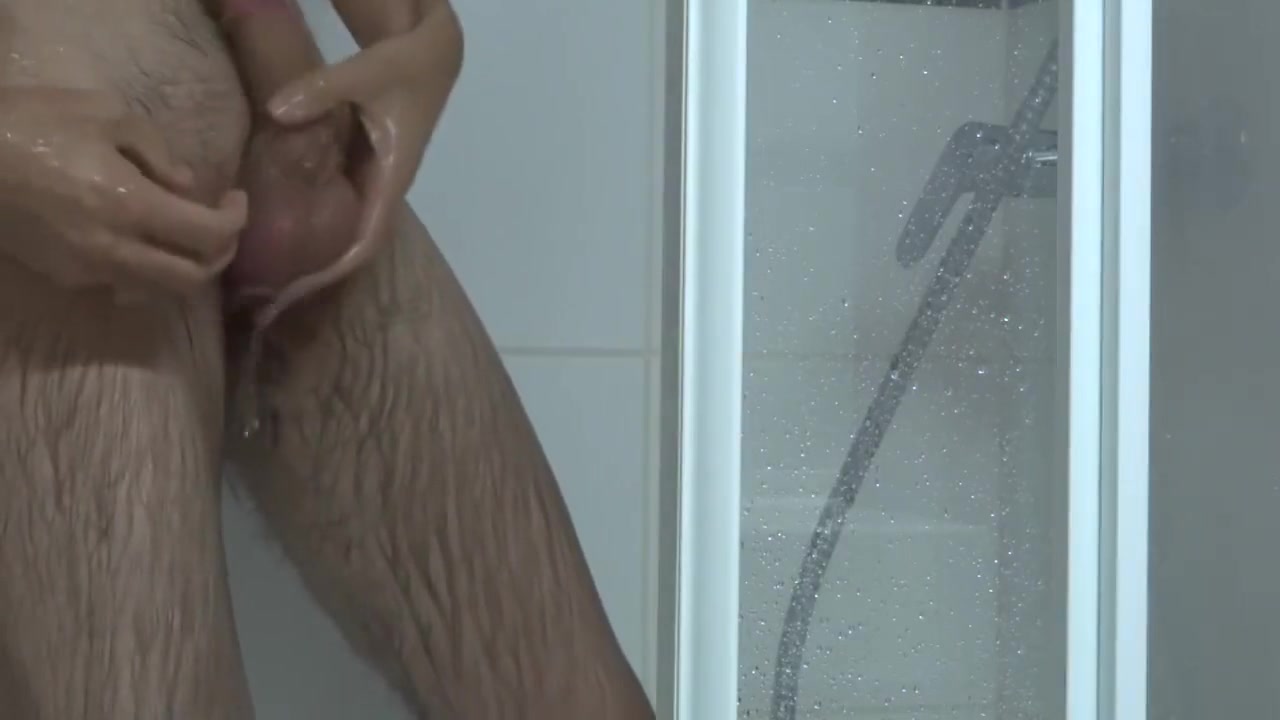 Taking care of my dick under the shower
