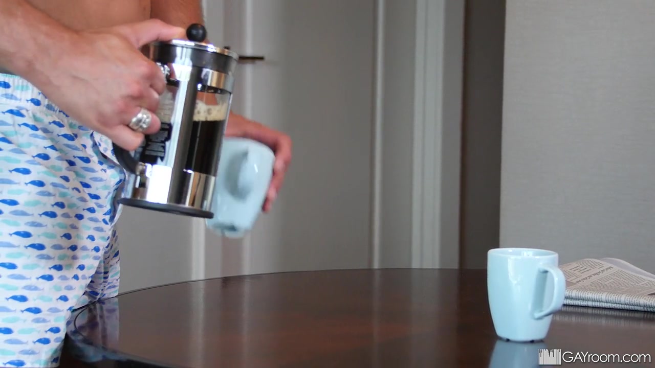 Thick Cock With My Coffee Cup - ManRoyale