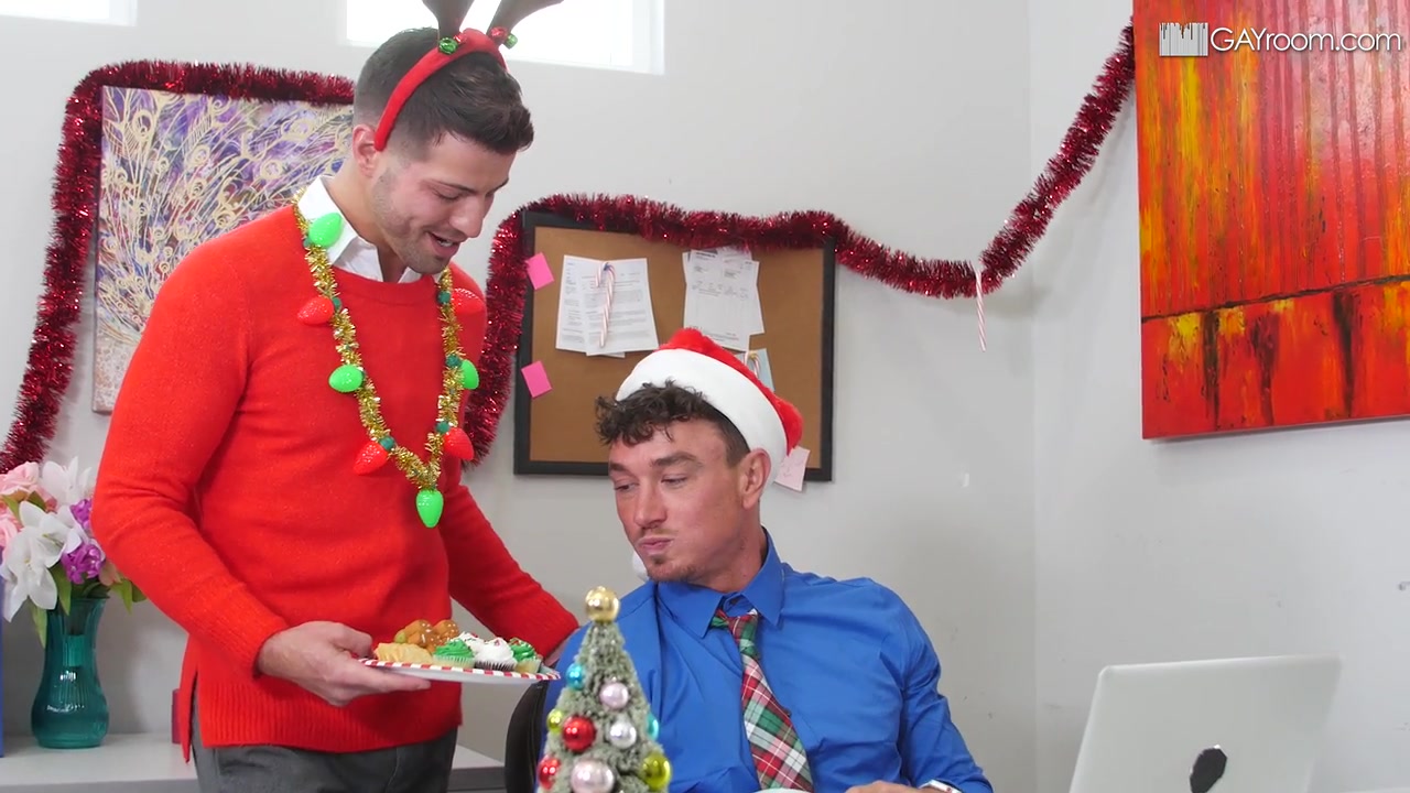 Office Christmas Party Fuck - ManRoyale