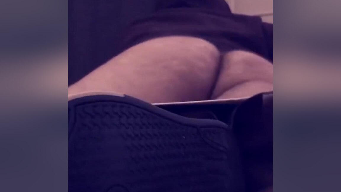 Fucking myself with prostate massager, intense hands free orgasm